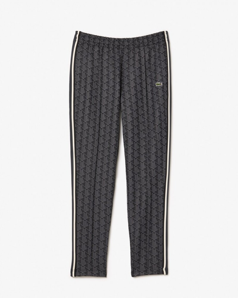 Lacoste - Monogram Trackpants - Black