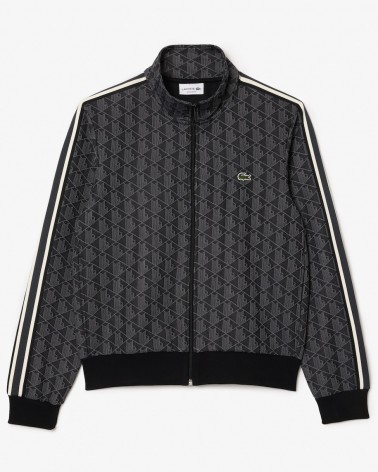 Lacoste - Monogram Track Jacket - Black