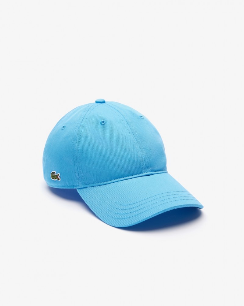 Lacoste Live - Side Logo Curved Cap - Blue