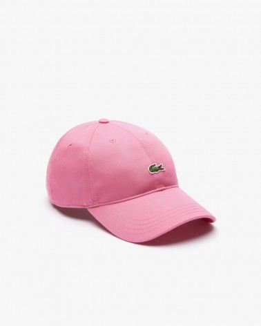 Lacoste - Small Logo Curved Cap - Pink