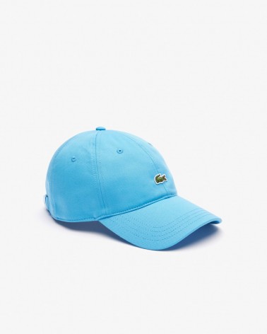 Lacoste - Small Logo Curved Cap - Blue