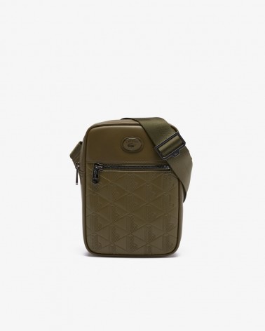 Lacoste - Monogram 3D Crossover Bag - Green