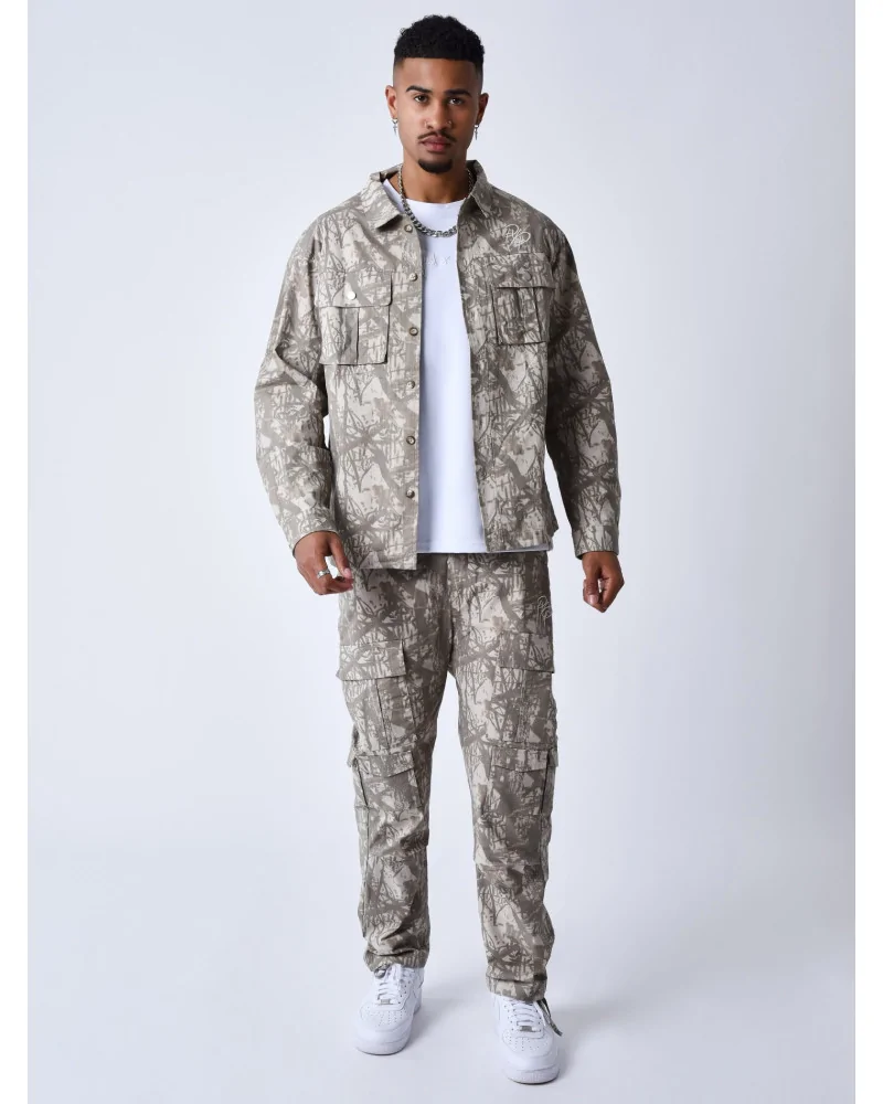 Project X Paris - Branch Camo Over Shirt - Mc | blockshops
