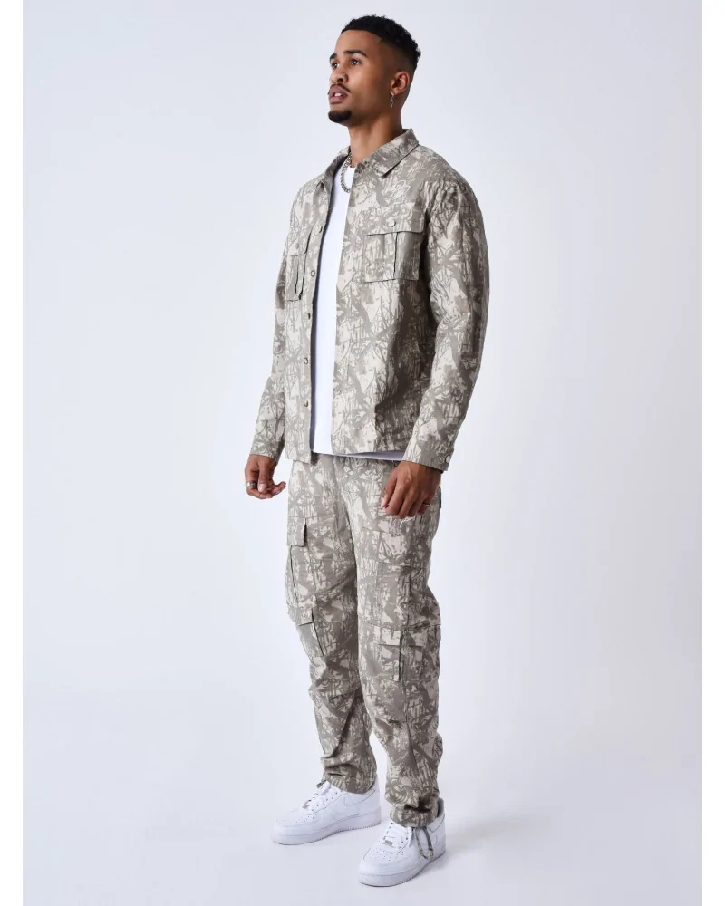 Project X Paris - Branch Camo Over Shirt - Mc | blockshops
