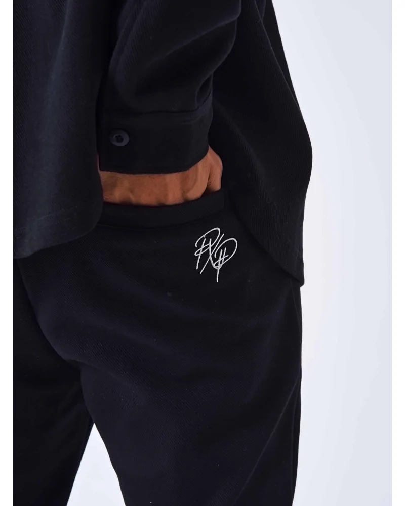 Project X Paris - Classic Textured Pant - Black | blockshops
