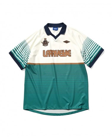 LFYT - Pleasure Soccer Jersey - White / Green