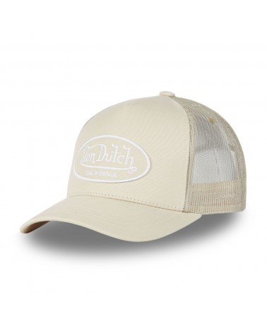 Von Dutch - Lofb Men's Mesh Trucker Cap - Beige