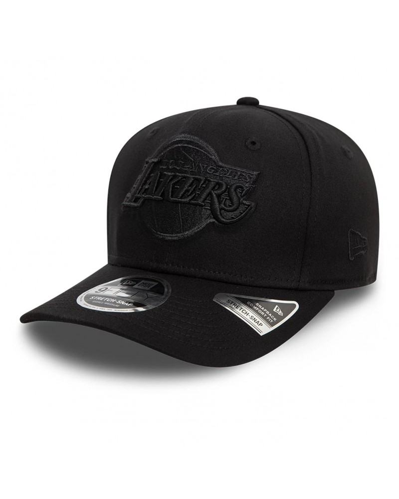 New Era - LA Lakers 9FIFTY Stretch Snap Cap - Black/Black