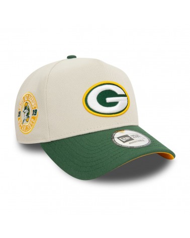 New Era - Green Bay Packers NFL 9FORTY E-Frame - Beige / Green