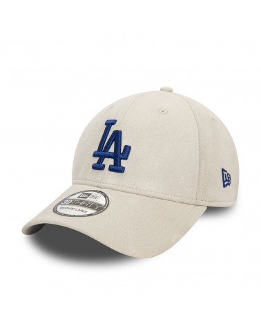 New Era - LA Dodgers Faux Suede 39THIRTY Stretch Fit - Grey