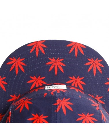 Cayler And Sons - Budz & Stripes 5Panel - Navy/Red