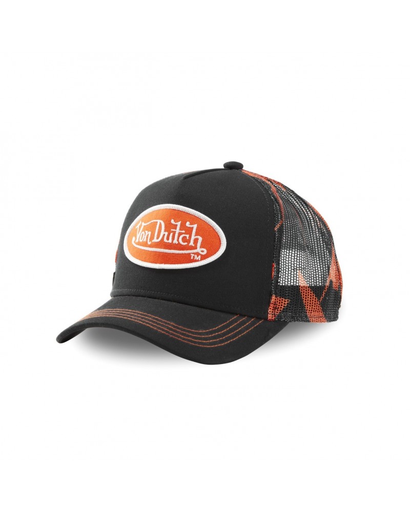 Von Dutch - Abob Trucker Cap - Black / Orange