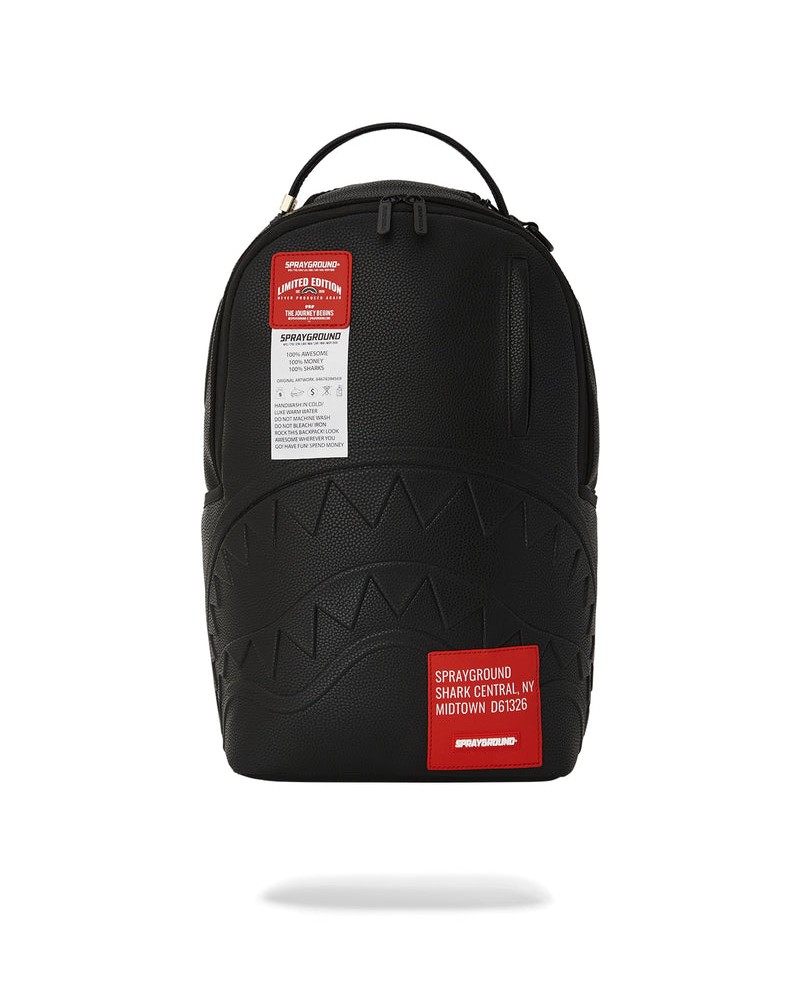 Sprayground - Drip Shark Central Care Label DLXSV Backpack - Black