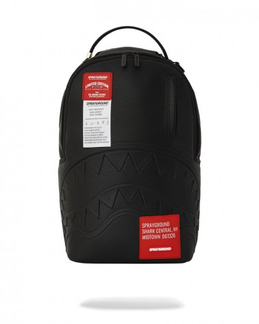 Sprayground - Drip Shark Central Care Label DLXSV Backpack - Black