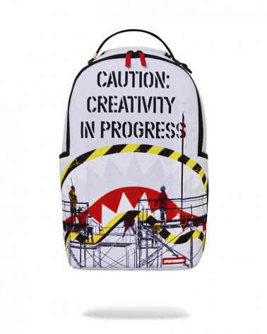 Sprayground - Artists At Work DLXSR Backpack - White