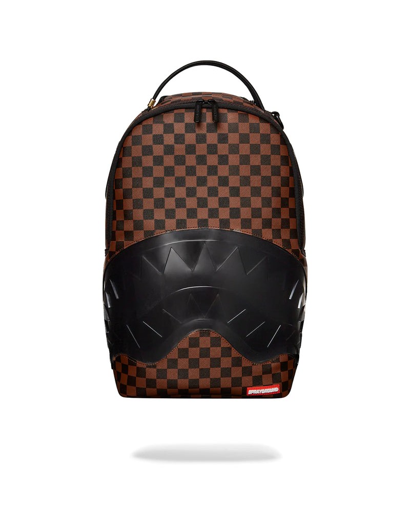 Sprayground - Clear Rubber Sharks In Paris DLXSV Backpack - Brown