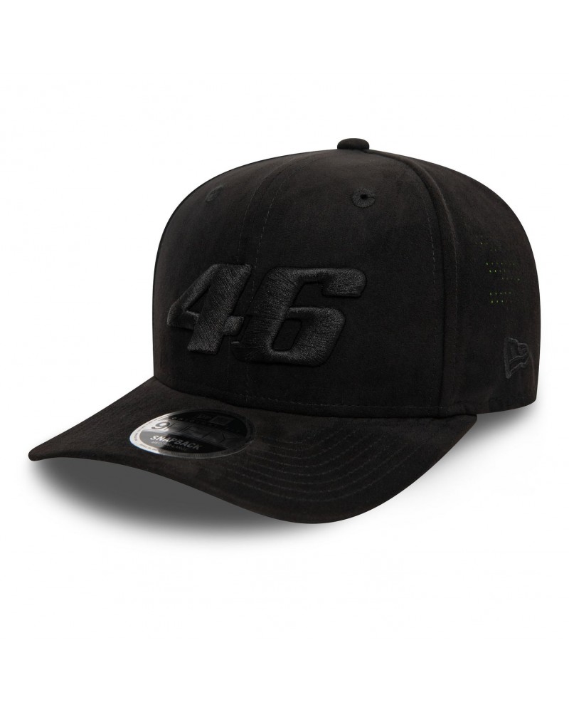 New Era - VR46 Faux Suede Perforated 9FIFTY Original Fit Cap - Black