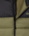 Lacoste - Ripstop Puffer Vest - Black/Kaki