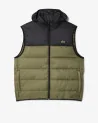 Lacoste - Ripstop Puffer Vest - Black/Kaki