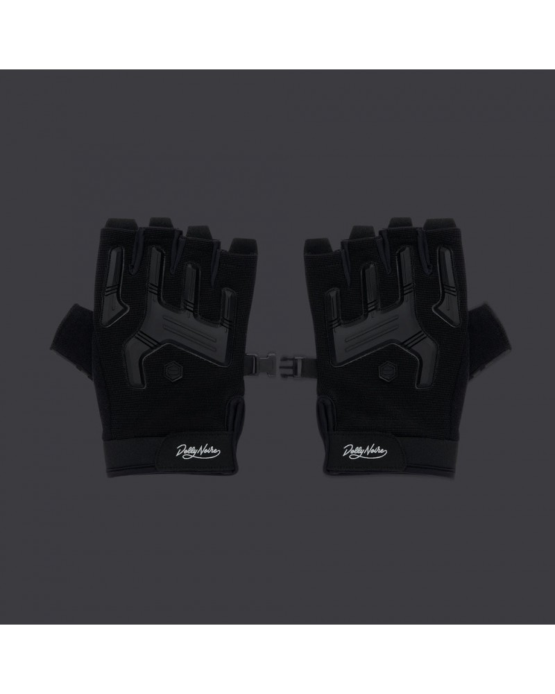 Dolly Noire - Half Gloves - Black