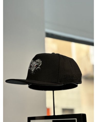 Dolly Noire - Goat Logo Snapback - Black