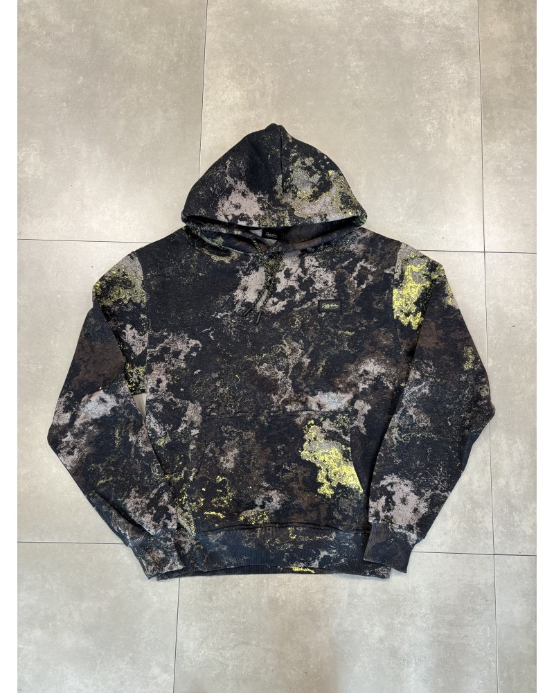 Dolly Noire - Leshen Dark Chemical Hoodie - Black / Green