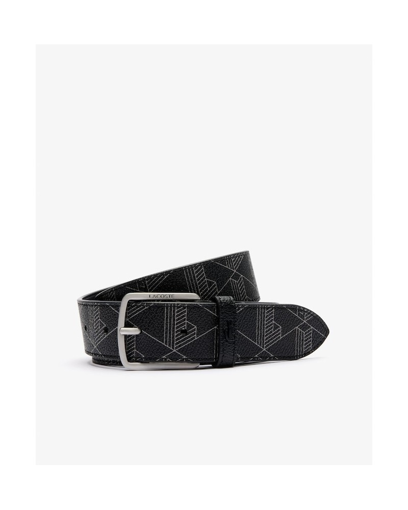 Lacoste - Belt With Monogram - Black