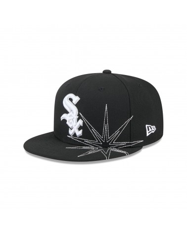 New Era - Solar Star Chicago White 59FIFTY Fitted Cap - Black