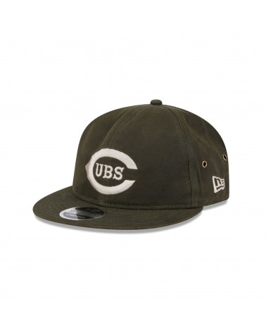 New Era - Waxed Canvas CHI Cubs Retro Crown - Rifle Green