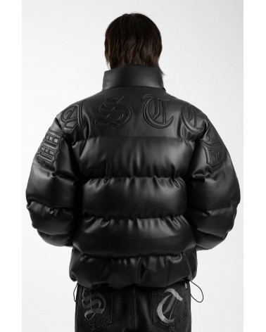 Wasted Paris - Kingdom Curve Puffer Jacket - Black