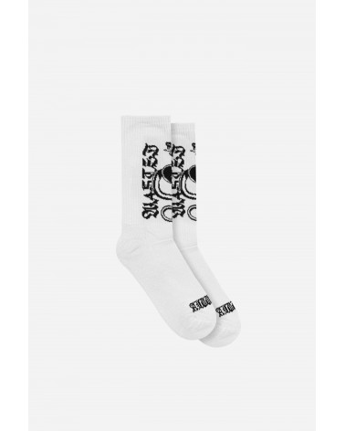 Wasted Paris - Lethal Socks - White