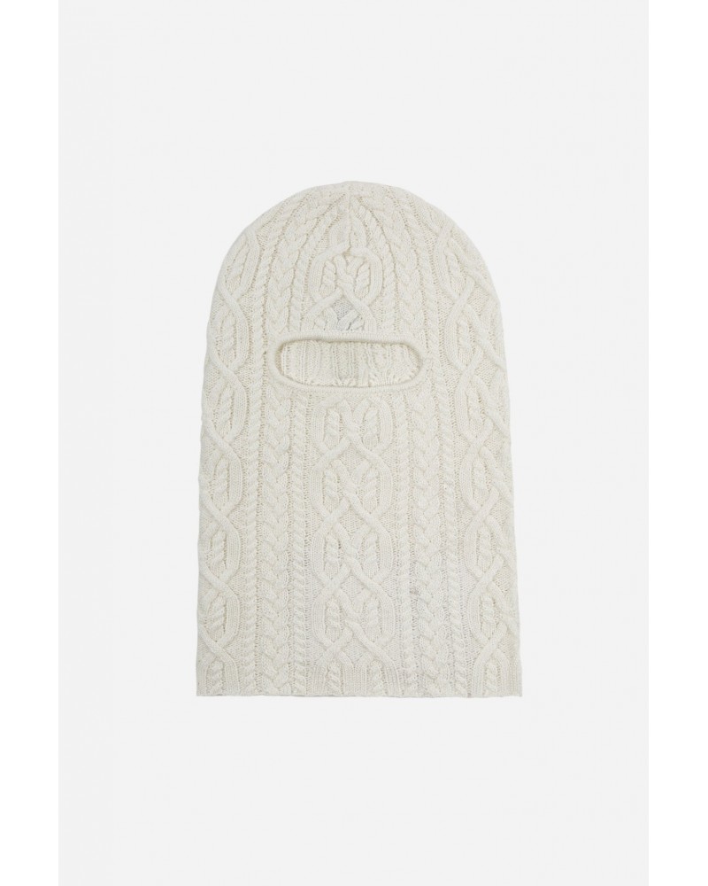 Wasted Paris - Rain Cable Balaclava - White