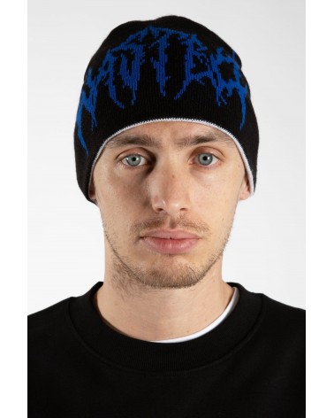 Wasted Paris - Vault Reverse Brow Beanie - Black / White