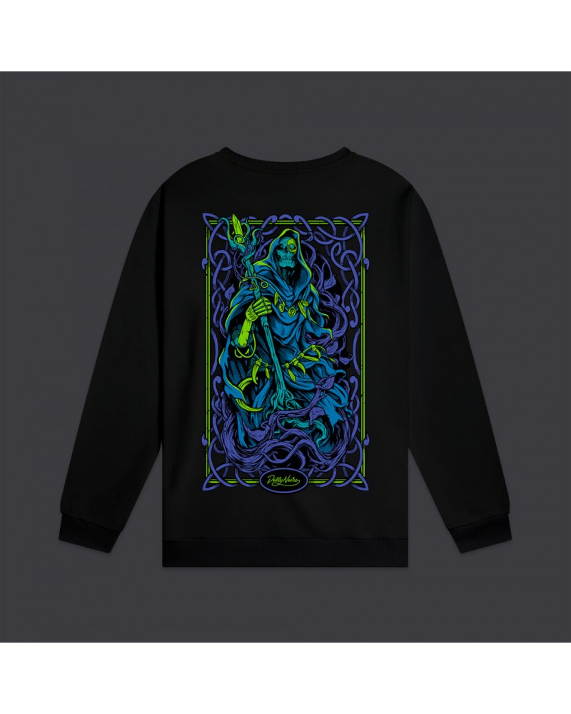 Dolly Noire - Cyber Druid Crewneck - Black