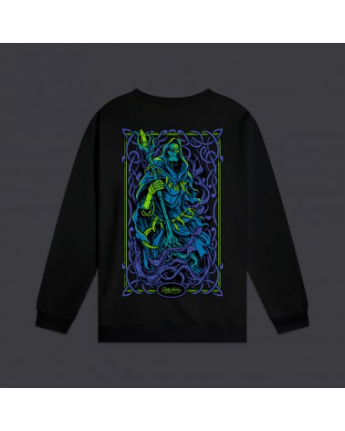 Dolly Noire - Cyber Druid Crewneck - Black