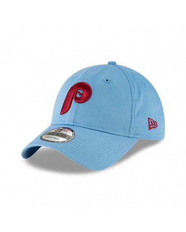 New Era - Philadelphia Phillies MLB Core Classic Pastel Blue 9TWENTY Adjustable Cap - Pastel Blue