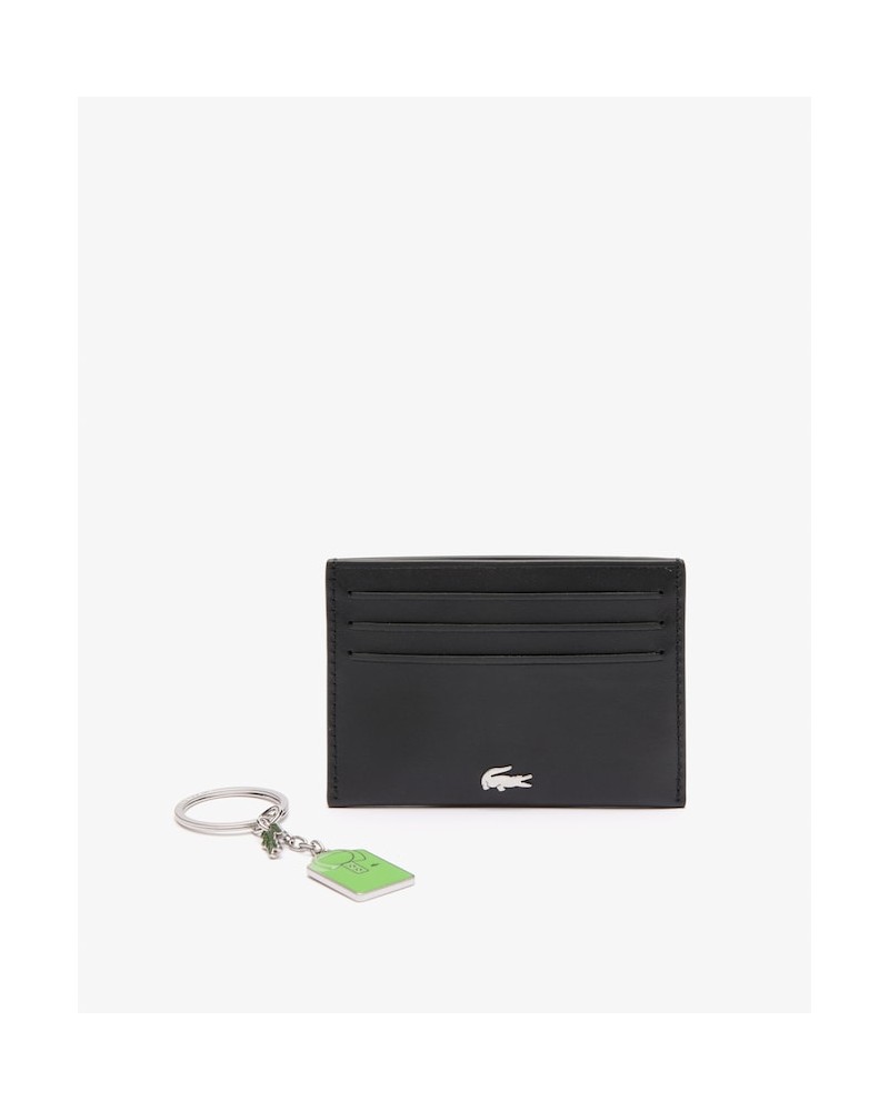 Lacoste - FG Card Holder And KeyChain Gift Ste - Black