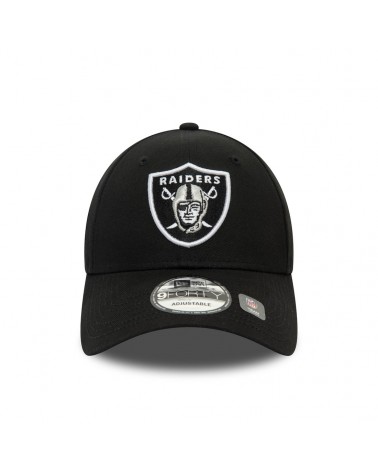 New Era - Las Vegas Raiders NFL Side Patch Black 9FORTY Adjustable Cap - Black