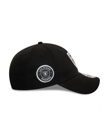 New Era - Las Vegas Raiders NFL Side Patch Black 9FORTY Adjustable Cap - Black