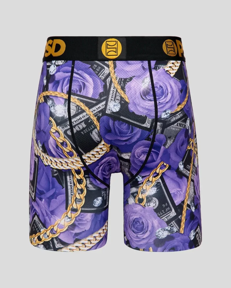 PSD Underwear - Rich Roses - Purple