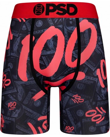 PSD Underwear - All 100 - Black / Red