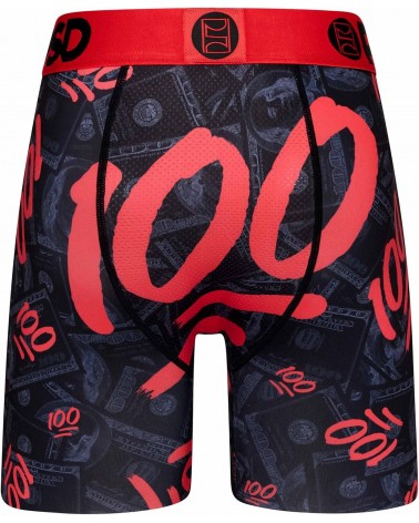 PSD Underwear - All 100 - Black / Red