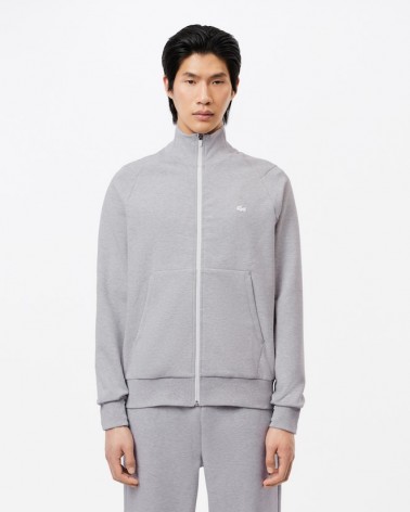 Lacoste - Crewneck Track Jacket - Grey