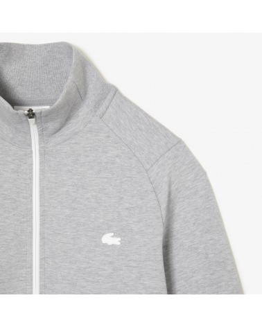 Lacoste - Crewneck Track Jacket - Grey