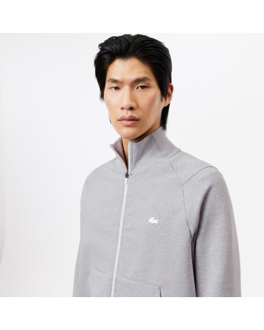 Lacoste - Crewneck Track Jacket - Grey