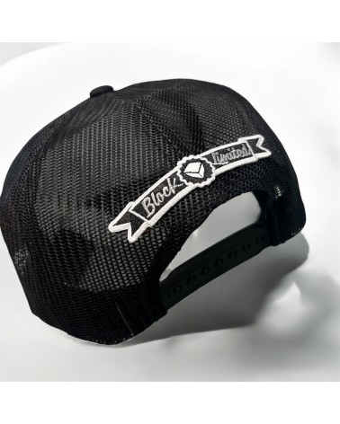 Block Limited - Blockboy Trucker Cap - Black / Black