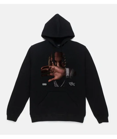 Block Custom - King Von What It Mean To Be King Hoodie - Black | bl...