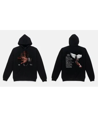 Block Custom - King Von What It Mean To Be King Hoodie - Black | bl...
