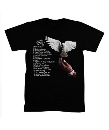 Block Custom - King Von What It Mean To Be King Tee - Black