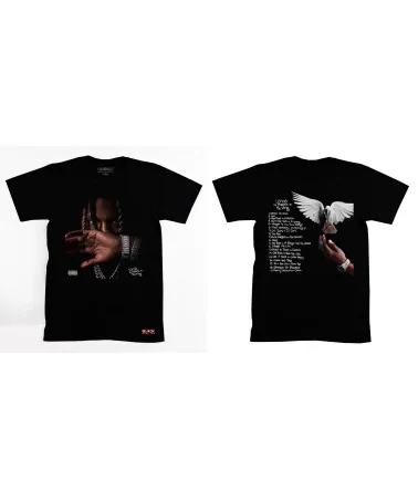 Block Custom - King Von What It Mean To Be King Tee - Black